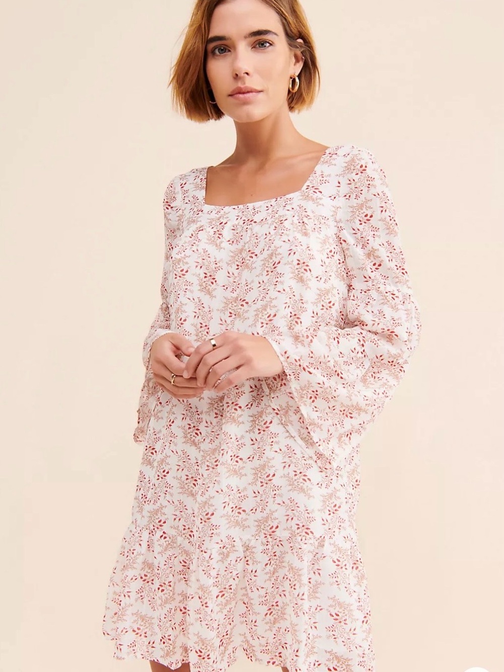 Anthropologie long sleeve dress
